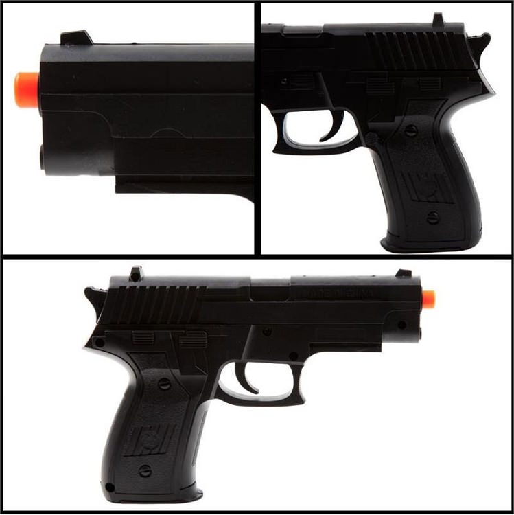 216 Model Spring Powered Airsoft Pistol Collectible Weapons - Tophatter Daily Deals